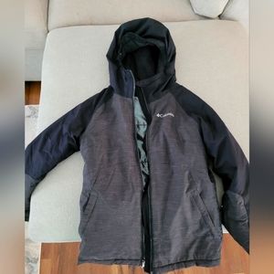 Girls large Columbia coat